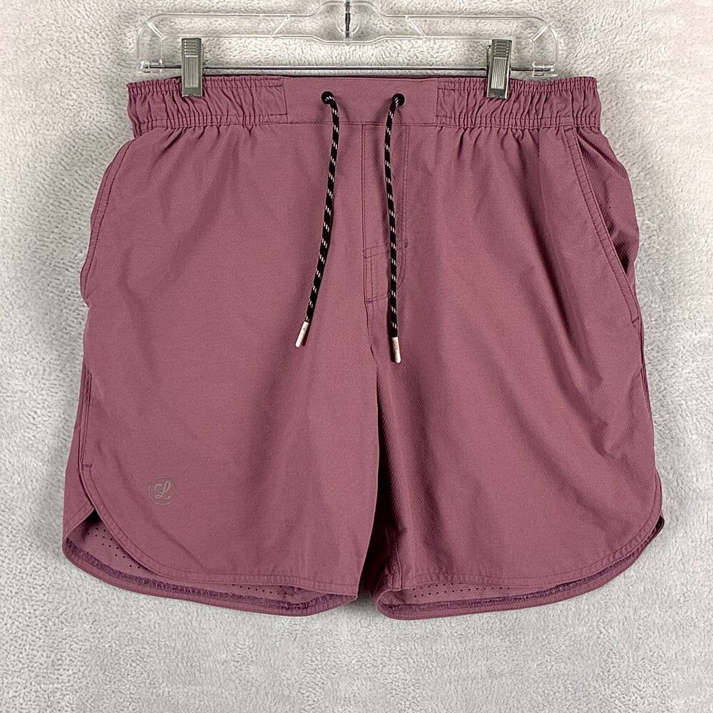 Legends Shorts Mens M Pink Luka HD Drawstring Training Workout Gym Preppy